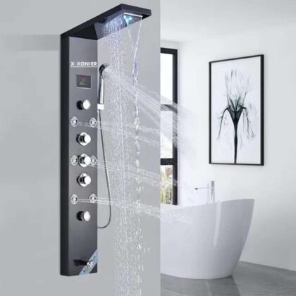 X-XONIER 304 SS Shower 6-in-1 Panel