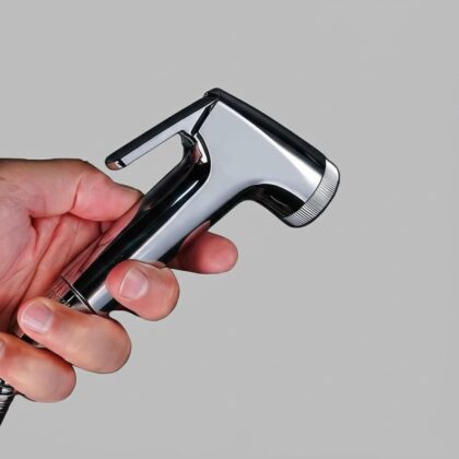 X-XONIER® Health Faucet Spray with 1.25 Metre Flexible Hose and Wall Hook, Chrome Finish