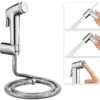 X-XONIER® Health Faucet Spray with 1.25 Metre Flexible Hose and Wall Hook, Chrome Finish
